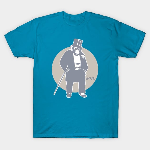 Monkey-4 T-Shirt by BonzoTee